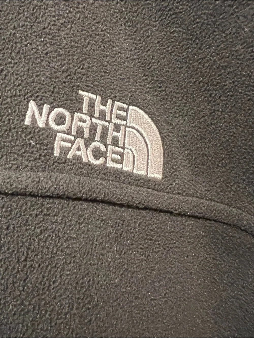 The North Face Black WindWall Fleece Vest - Full Zip, Men's Large
